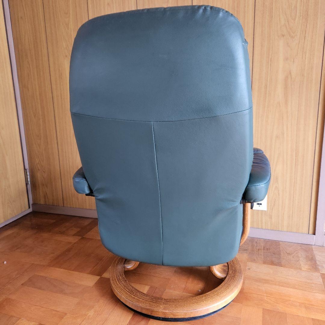 注:セット販売　EKORNES エコーネス ストレスレスチェア オットマン付