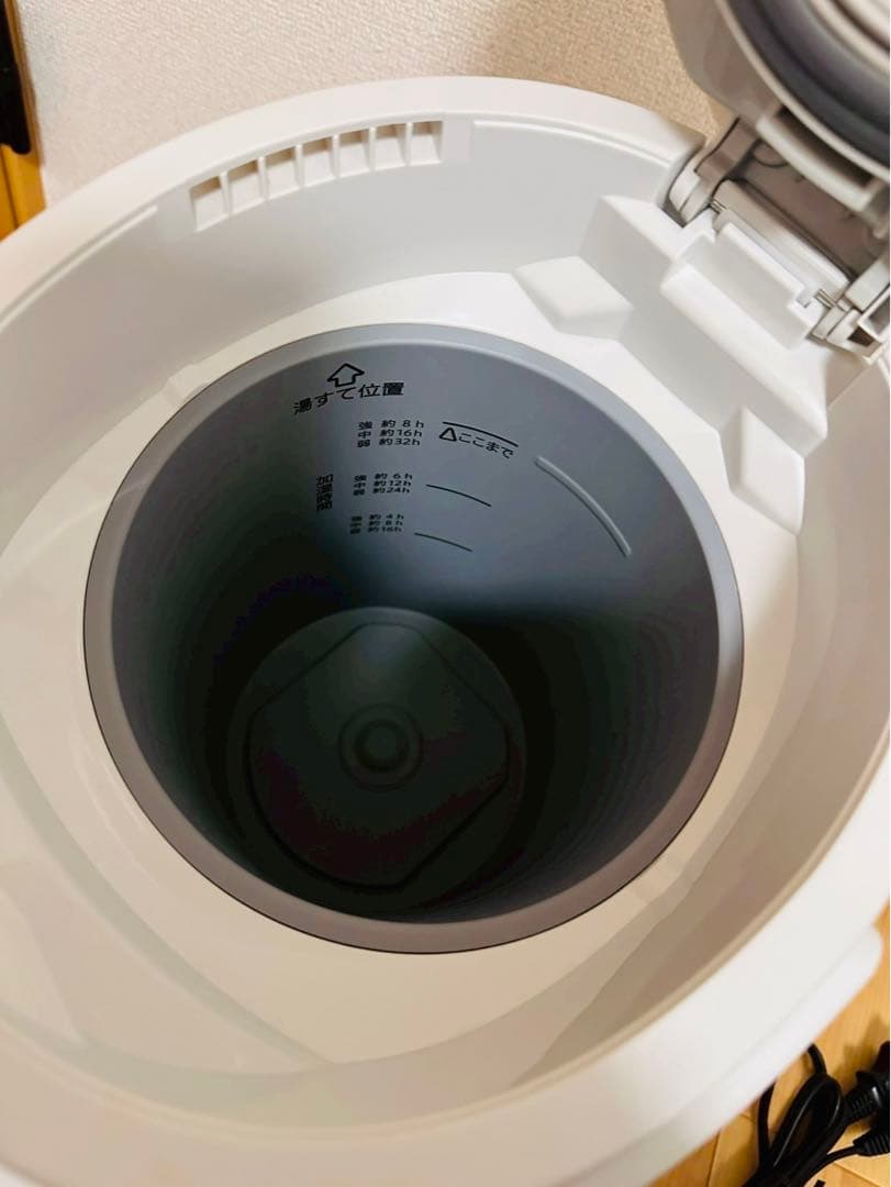 ほぼ未使用品✨ 象印 スチーム式加湿器 EE-DC50-WA