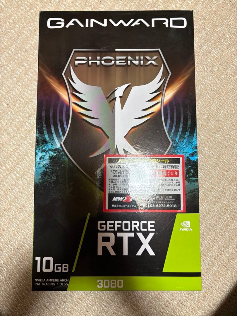 グラフィックボード・グラボ・ビデオカード GEFORCE RTX 3080 10G PHOENIX