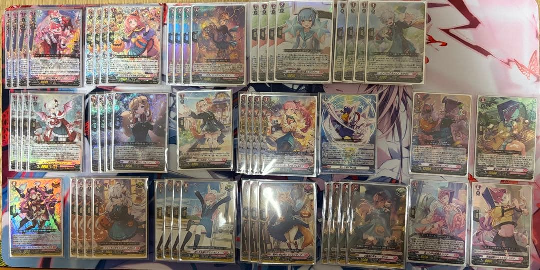 ヴァンガード　リリカルモナステリオ　シアナ　デッキ　スリーブ付き