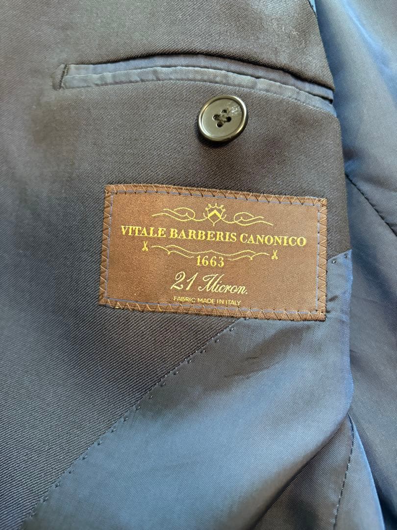 ユニバーサルランゲージ カノニコ 通年 スーツ ネイビー 171cm標準体型