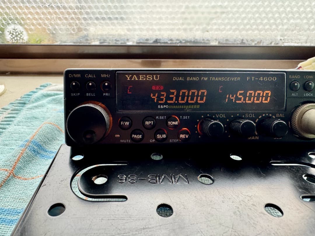 YAESU FT-4600H デュアルバンドトランシーバー50/35W 送受可