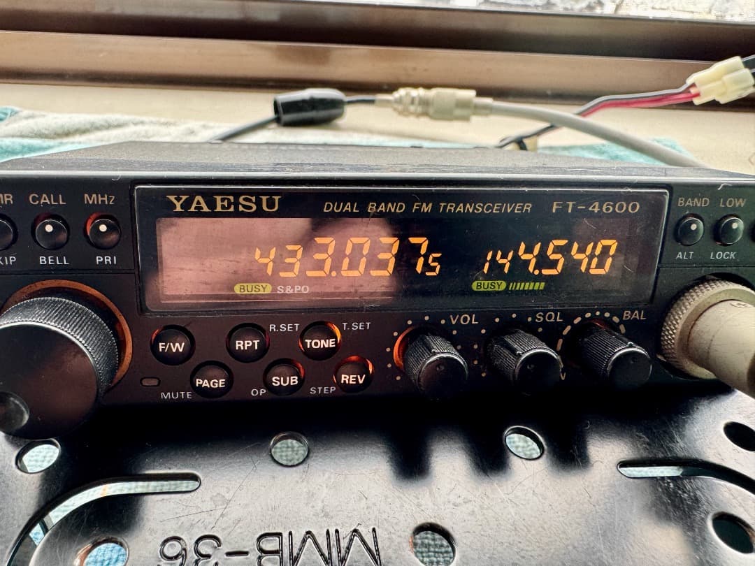 YAESU FT-4600H デュアルバンドトランシーバー50/35W 送受可