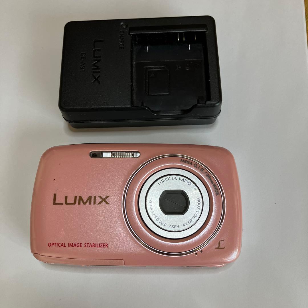 動作確認済　LUMIX コンパクトデジタルカメラ ピンク