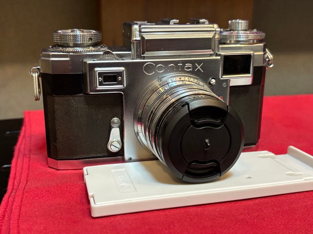 Contax 3a 動作品　Zeiss sonner f1.5 露出計動しない