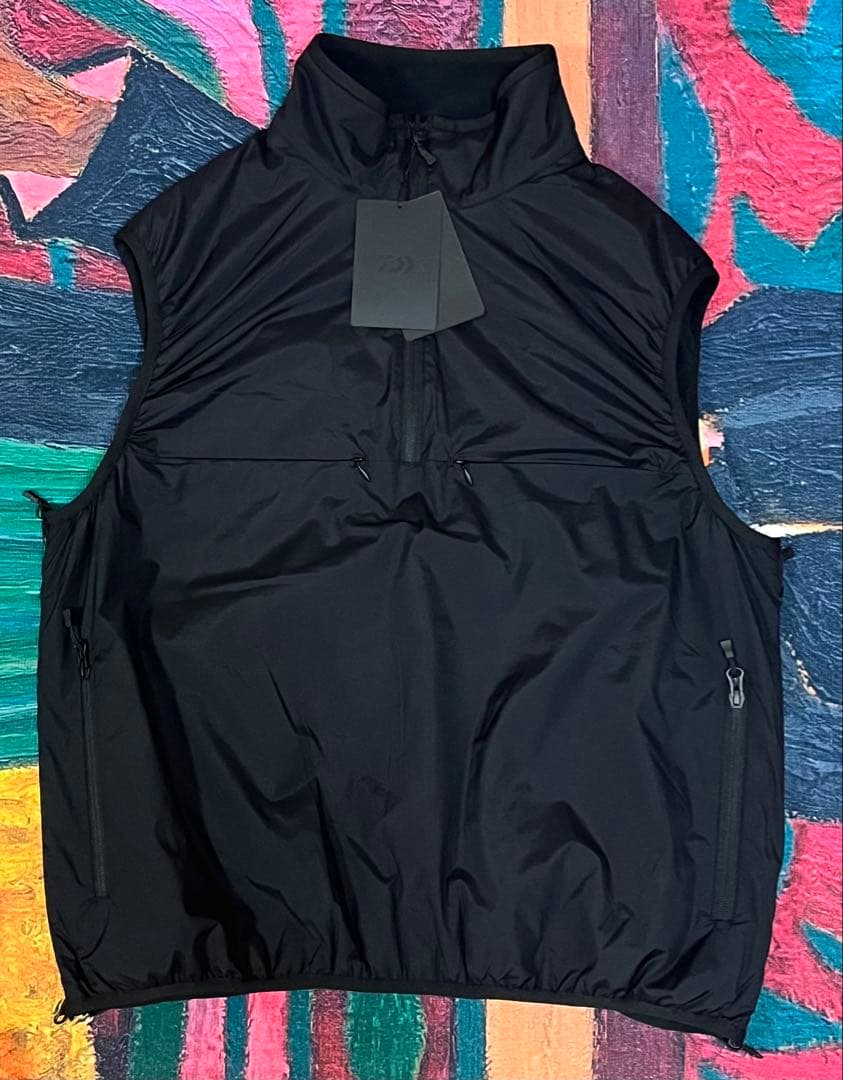 トップス daiwa TECH REVERSIBLE PULLOVER PUFF VEST