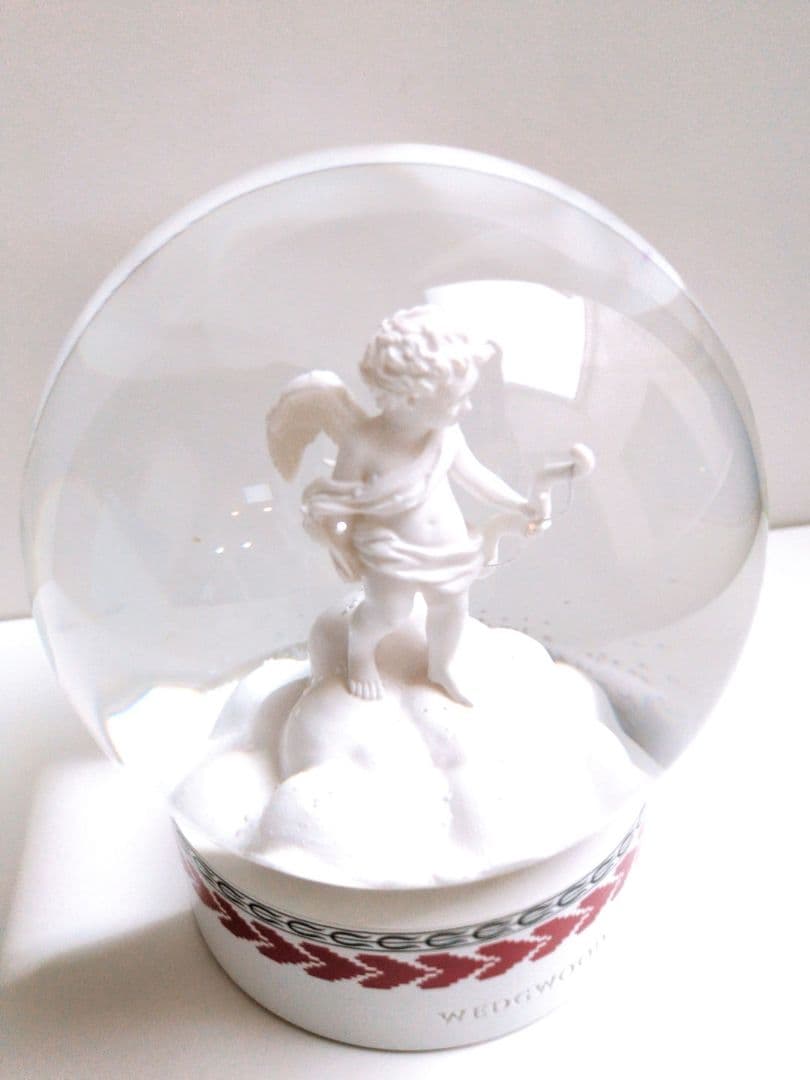ウェッジウッド　スノードーム　ハート＆スノーグローブ