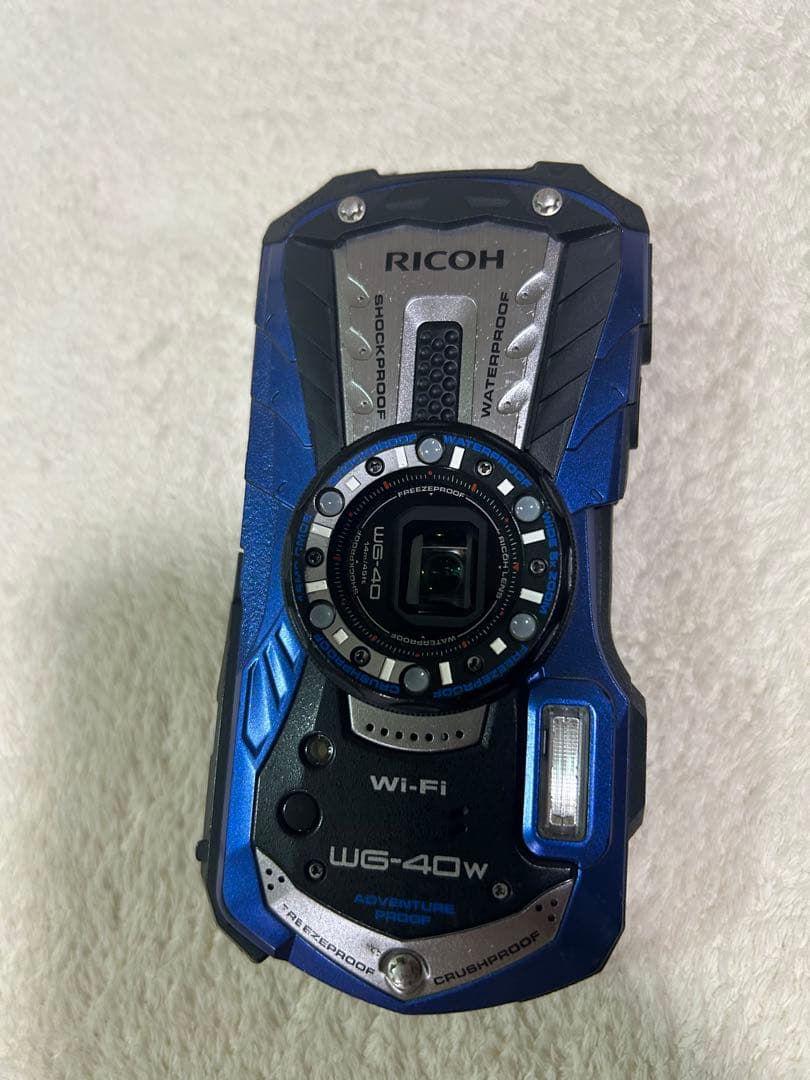 RICOH WG-40W 防水デジタルカメラ