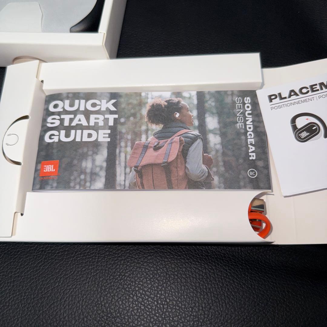 JBL ジェービーエル　サウンドギアセンス　ながら聴きイヤホン　ブラック