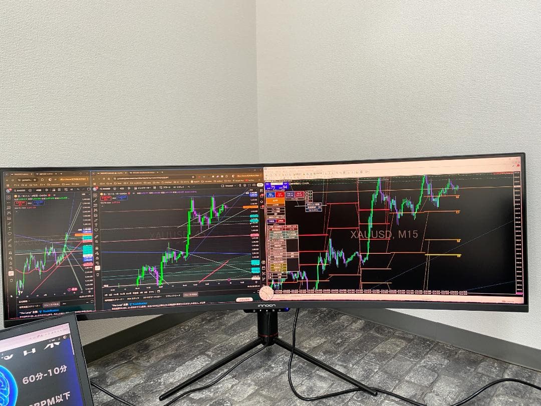 INNOCN 49インチ ウルトラワイド曲面モニター　本体