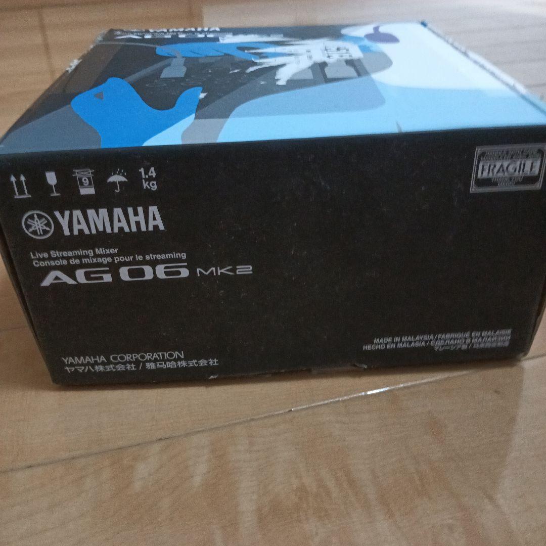 YAMAHA AG06MK2 B 6chライブストリーミングミキサー ブラック