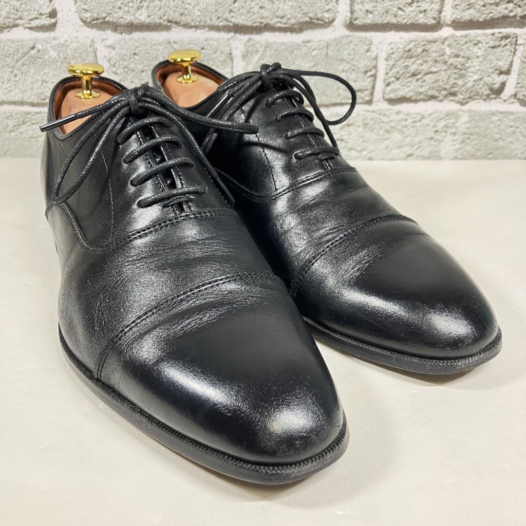 【定番人気】REGAL 25.5cm EEE ストレートチップ 本革 VO75