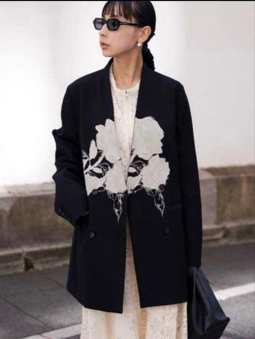 r*m様 ROSE EMBROIDERY JACKET AMERI