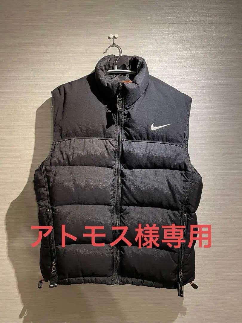 アトモスNike ACG ダウンベスト ブラック