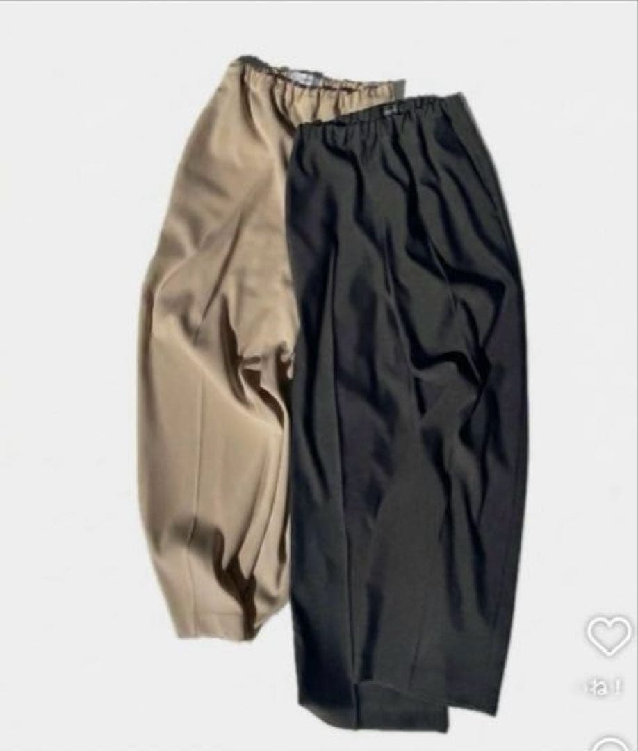 【新品未使用】ロエフ イセタンサローネ別注 ワイドパンツ　グレー　サイズ2