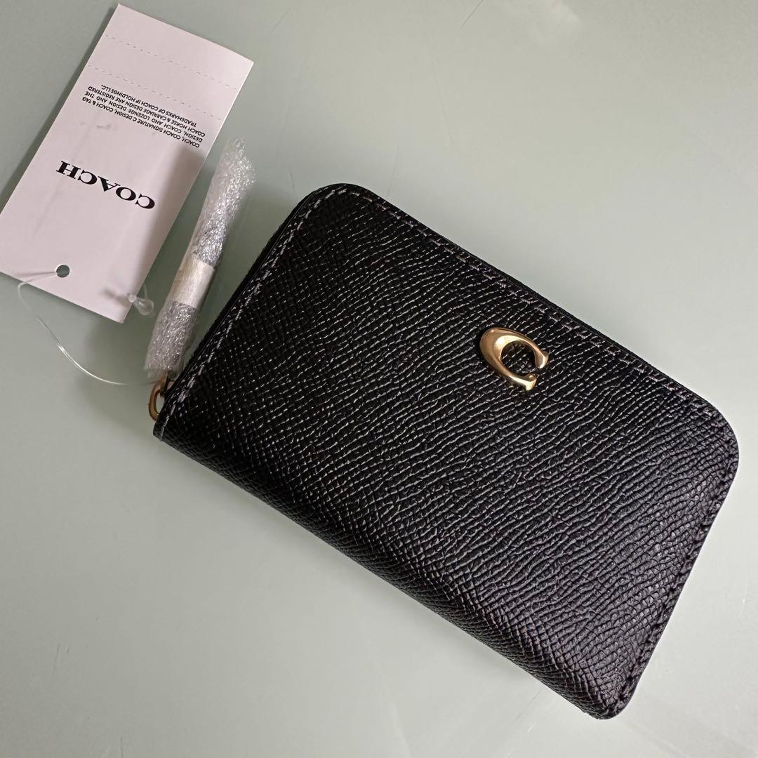 COACH コーチ カードケース ケース 小銭入れ 黒 ブラック