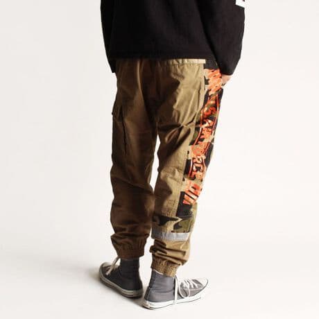 アヴィレックス AVIREX ジョガーパンツ カーゴパンツ リフレクター L