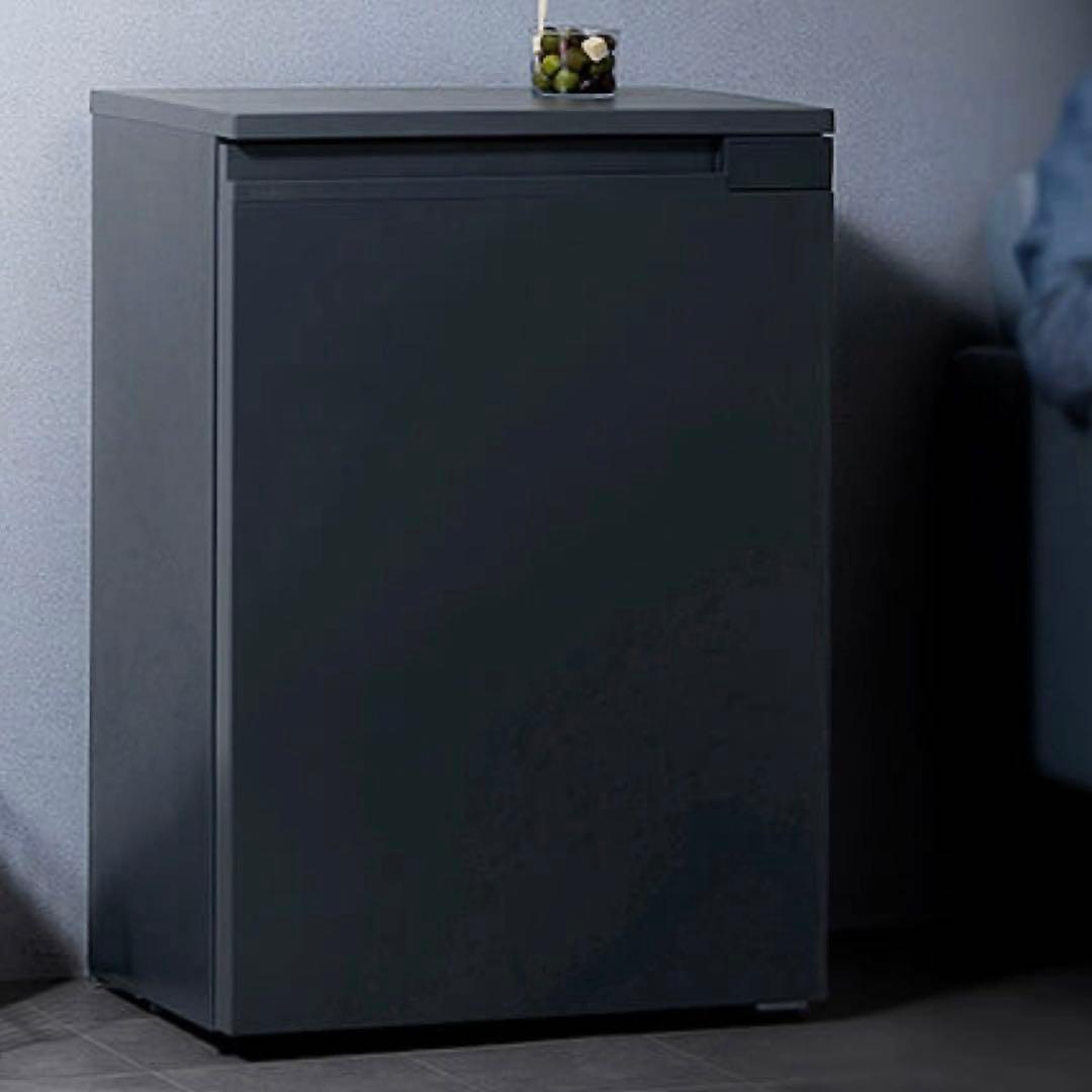 IRIS OHYAMA 冷蔵庫 IRSN-7A-B ブラック 66L