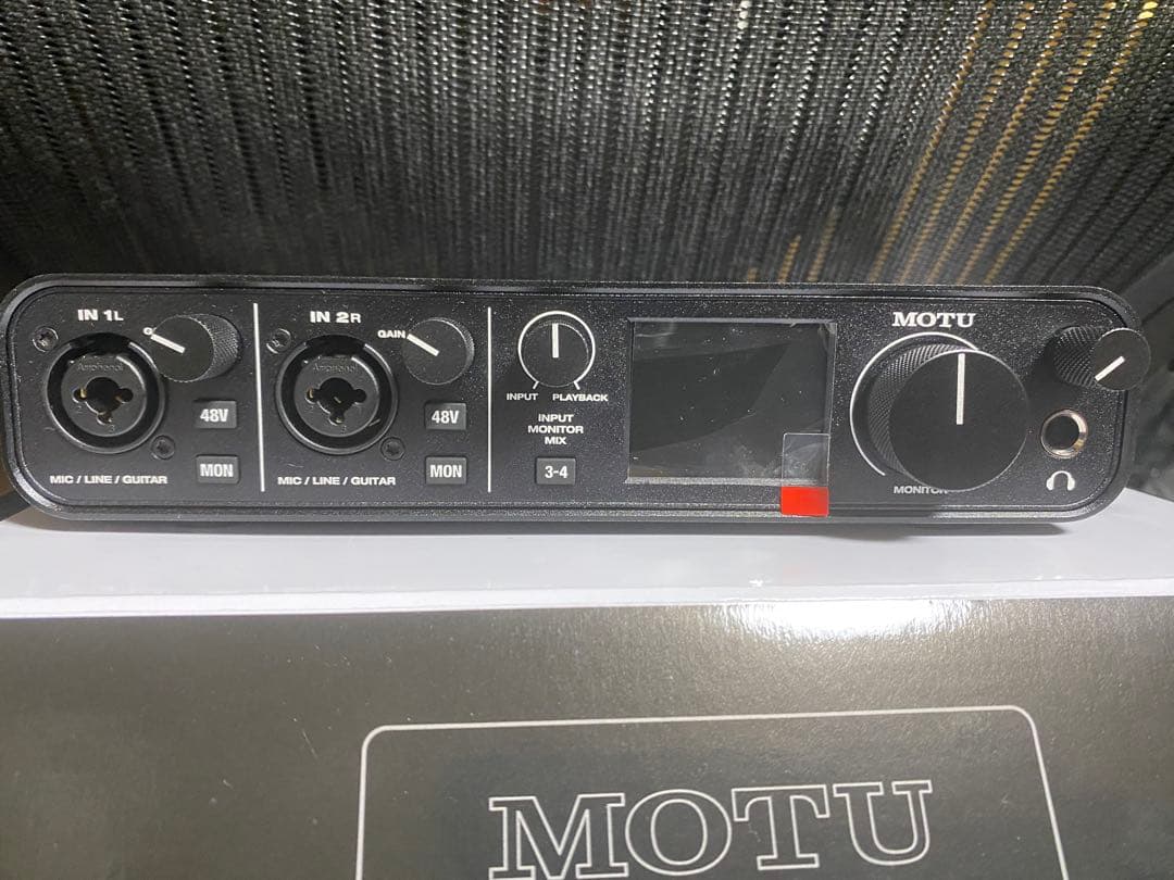 ほぼ新品　MOTU M4 オーディオインターフェイス