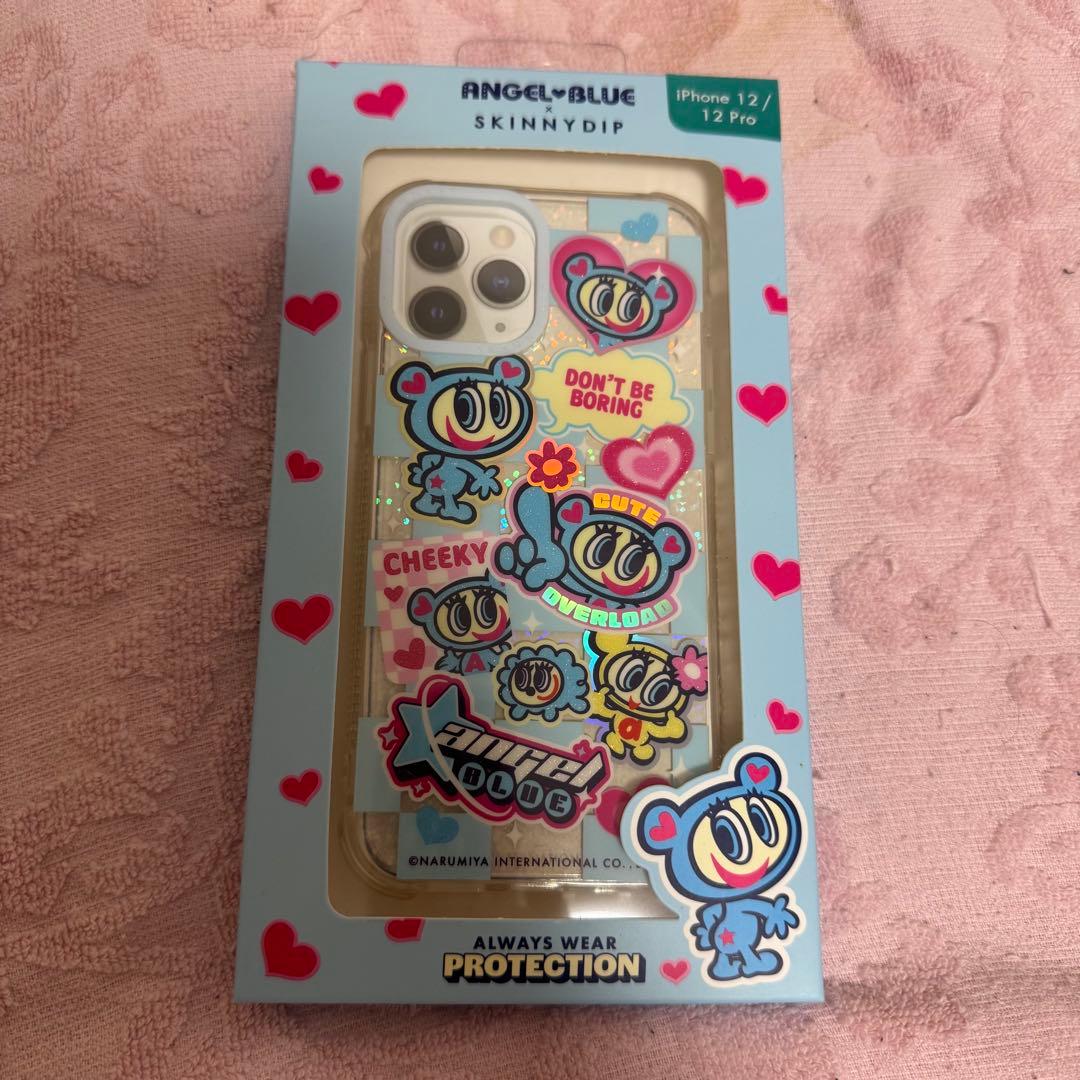 スキニーディップ エンジェルブルー iPhone 12/12Pro