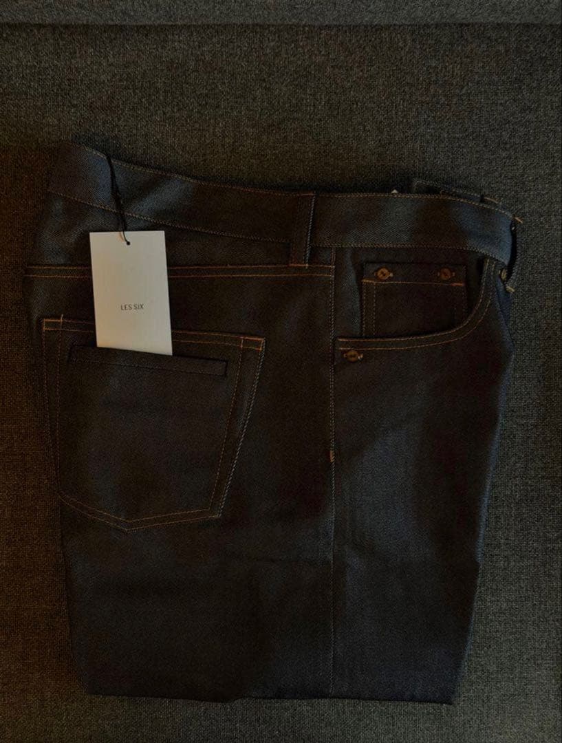 ひ*き様 LES SIX wool denim pants サイズ4（XL）