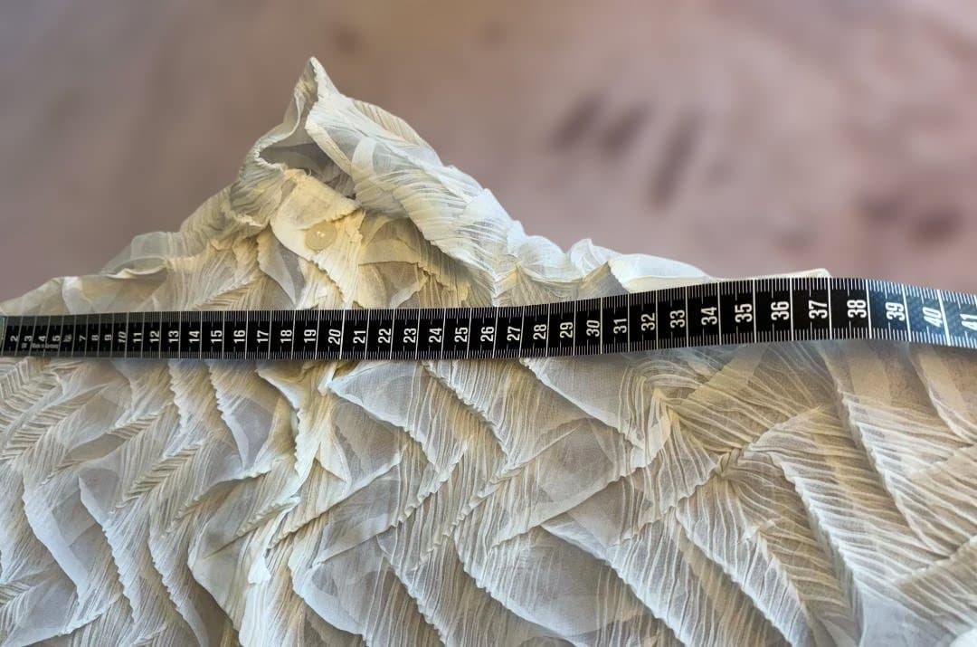 ISSEYMIYAKE　プリーツ 変形シアーシャツ