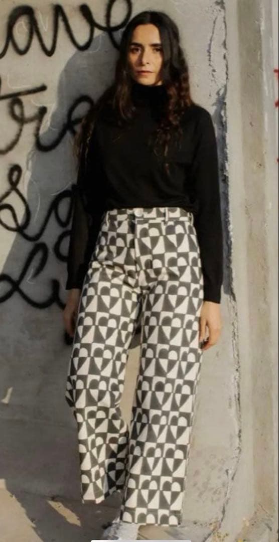 SZ blockprints ハートディスコパンツ