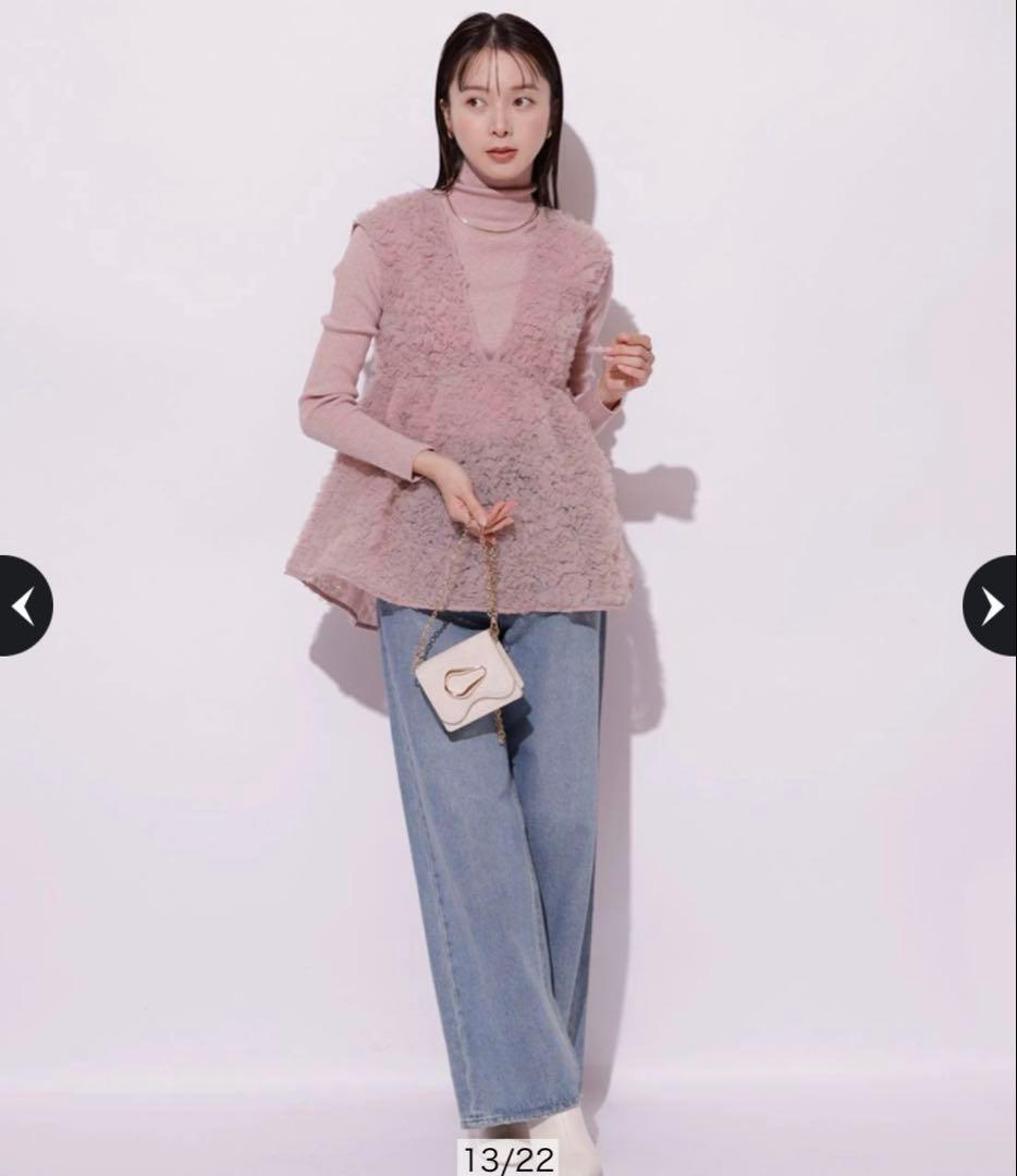 Mystradaルミネ新宿限定.デコラチュールブラウス.アルページュストーリー