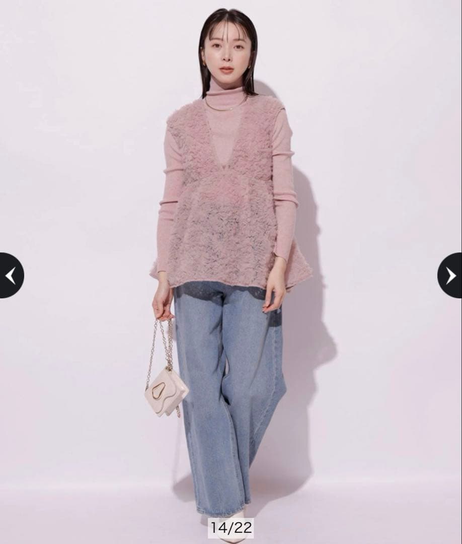 Mystradaルミネ新宿限定.デコラチュールブラウス.アルページュストーリー