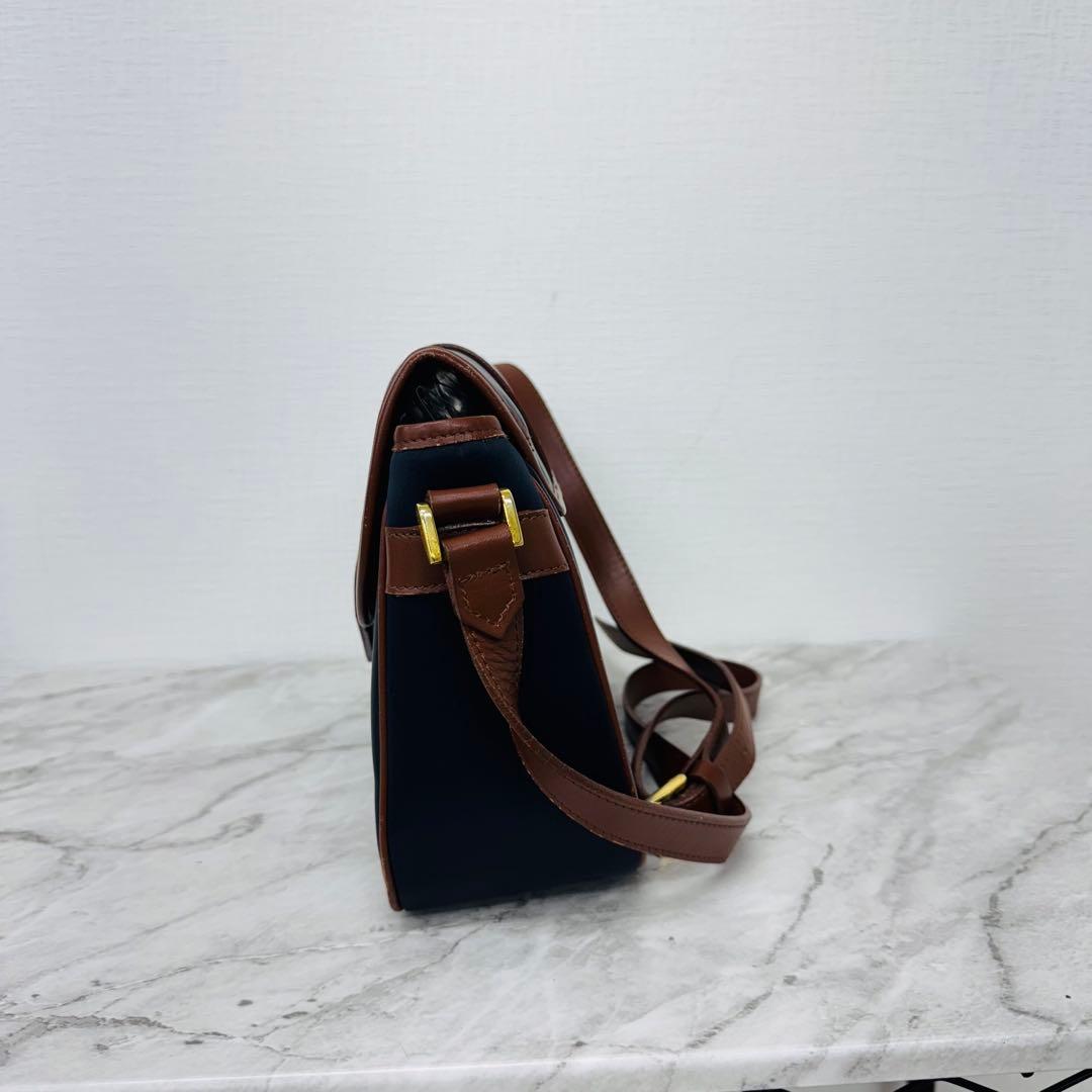 ✨YvesSaintLaurent✨イブサンローラン✨ネイビー✨ショルダーバッグ