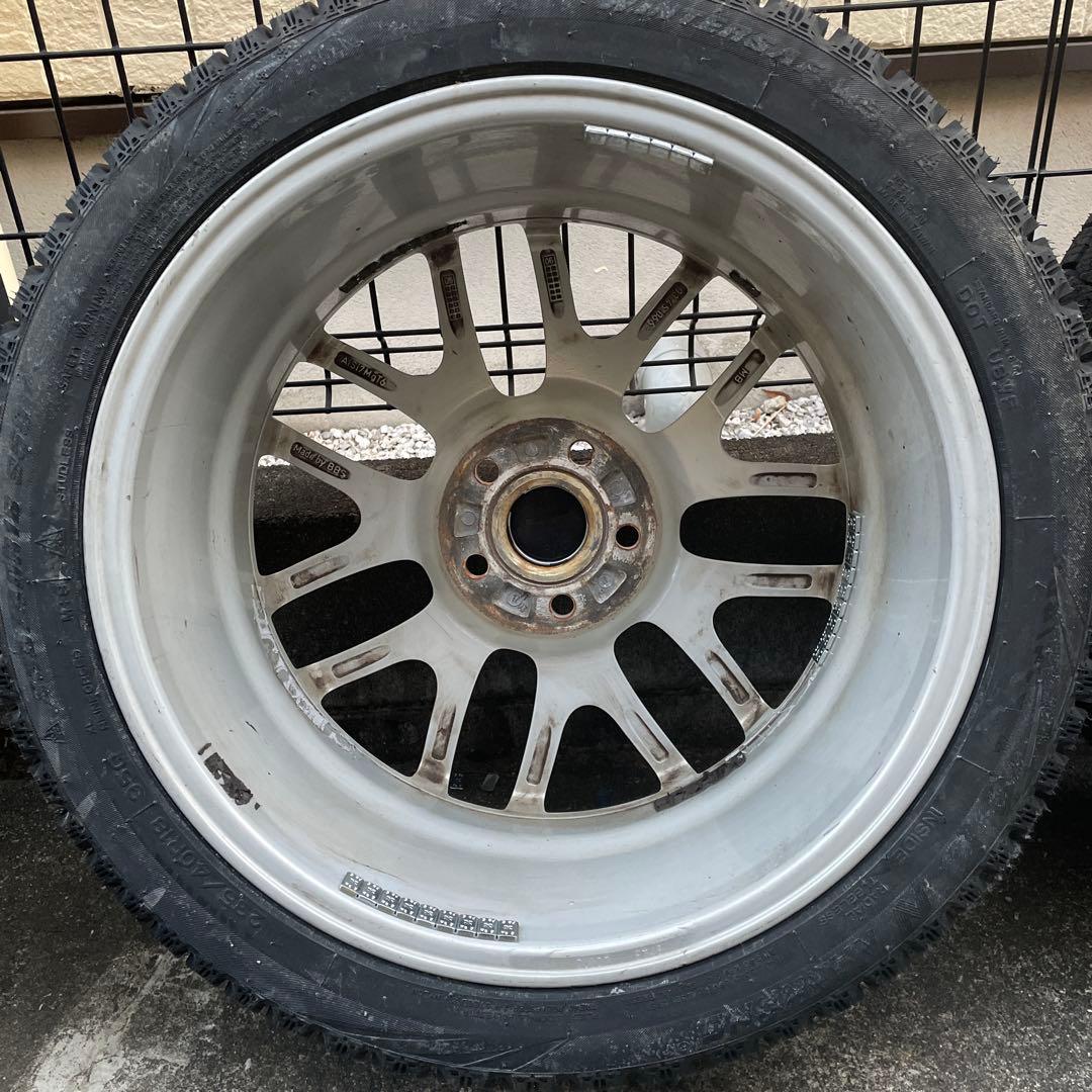 未使用スタッドレスタイヤ　BBS CV007 235/40R18