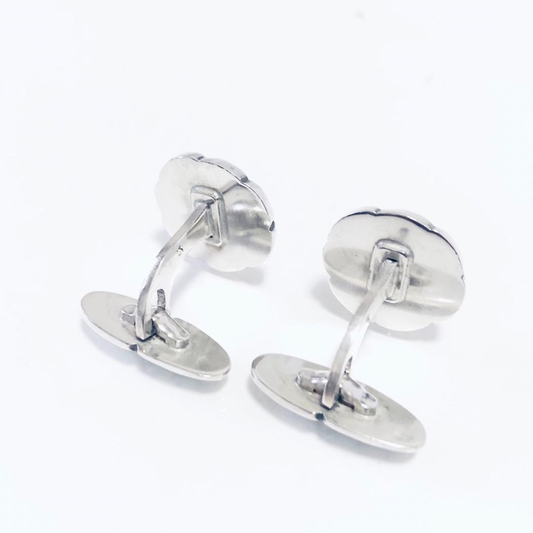   ラピスラズリ フラワー カフス 3 N2411026