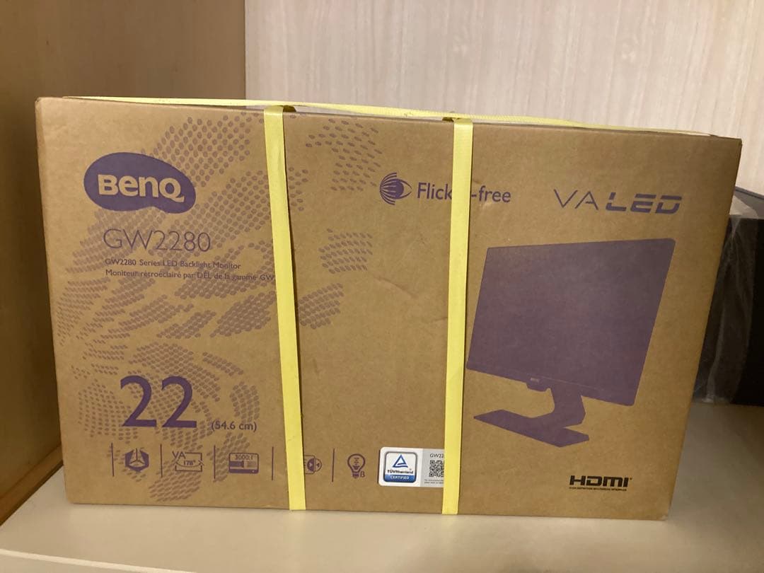 新品 BenQ ホームモニター GW2280 21.5インチ Full HD