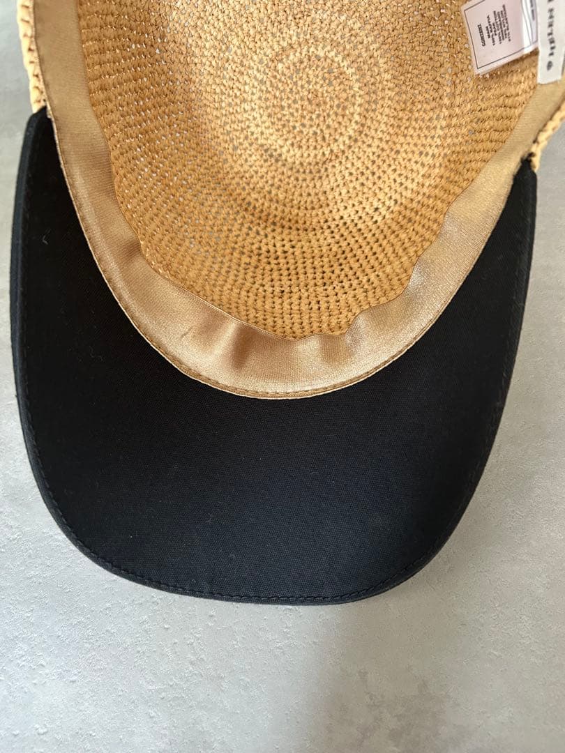 【美品】ヘレンカミンスキー 帽子 Vivette キャップ　ラフィアキャップ