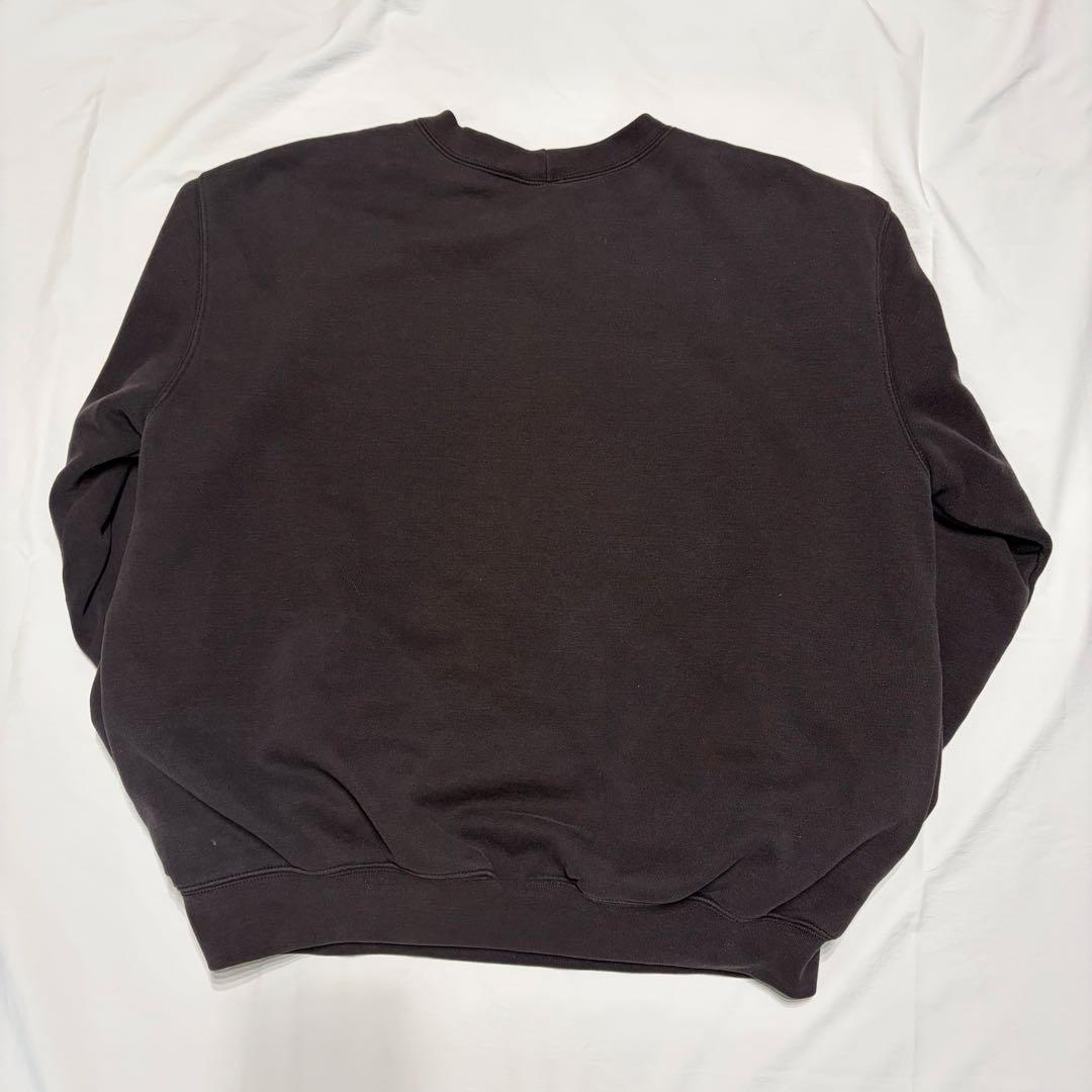 90s Carhartt スウェット　ブラック　裏地サーマル　J154