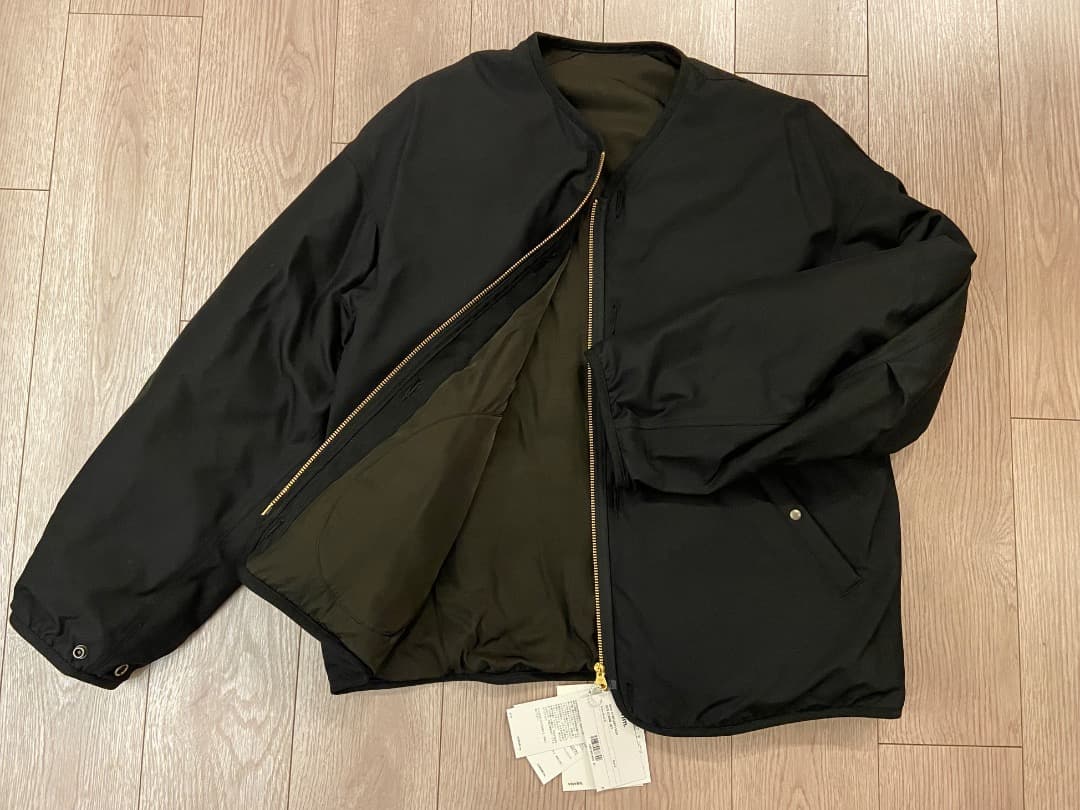 visvim IRIS DOWN JKT（BLACK）