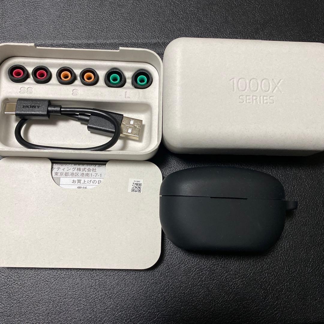 【美品】SONY WF-1000XM5 ワイヤレスイヤホン ブラック