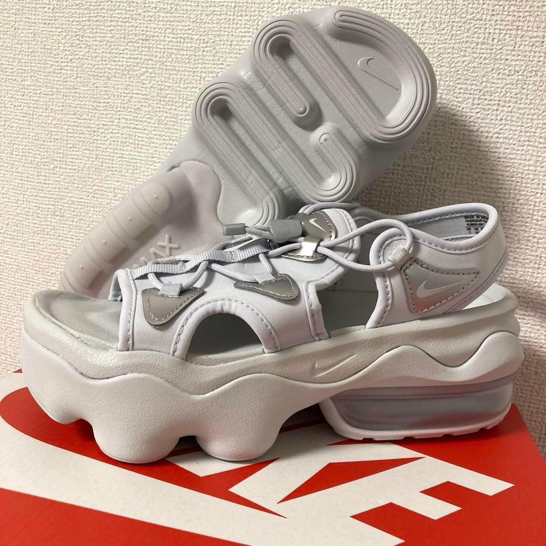 24cm ナイキ　エアマックスココ　グレー シルバーHJ9651-001