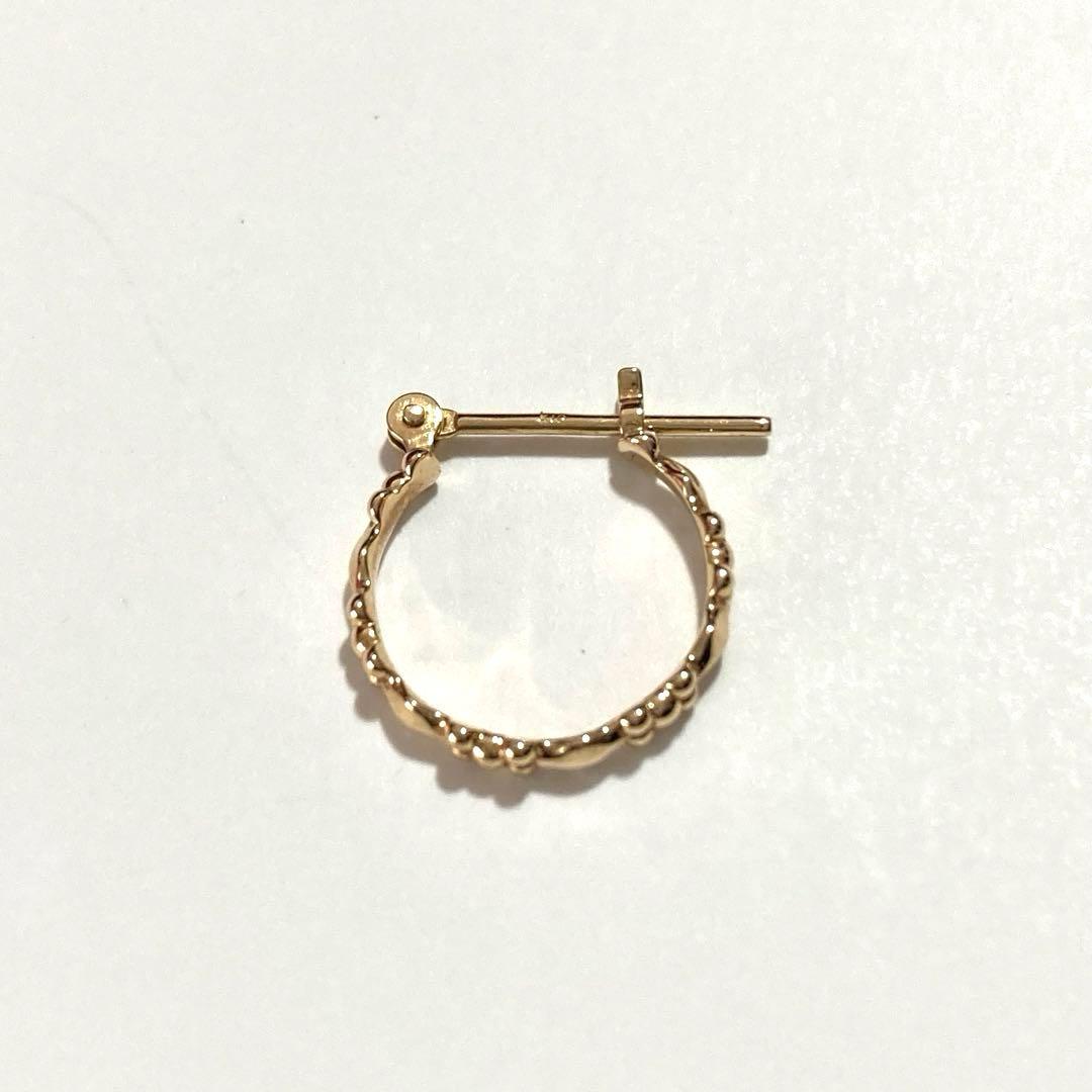 agate k10 フープピアス