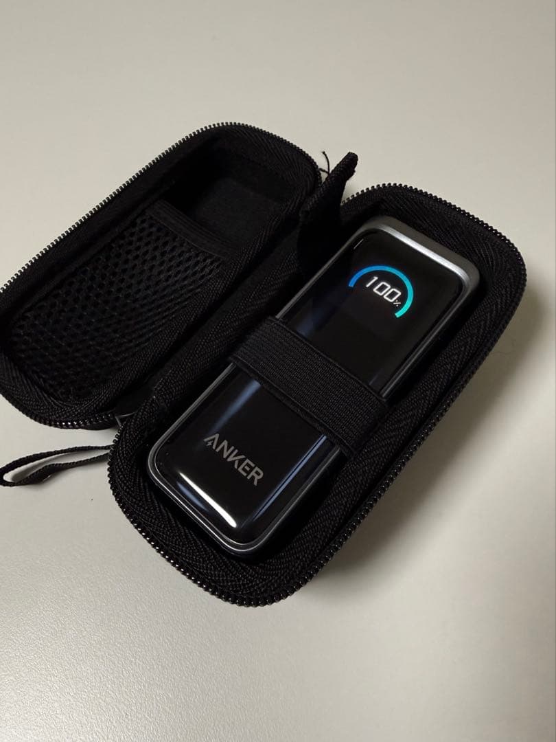 Anker Prime Power Bank 9600mAh 専用ケース&箱付属