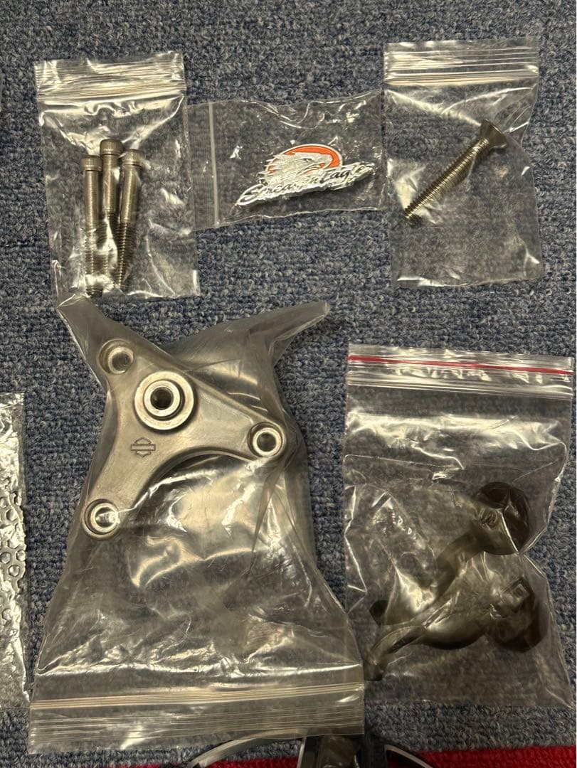 純正　SE エクストリームビレット　エアクリーナー　チゼル　ブラック　ハーレー