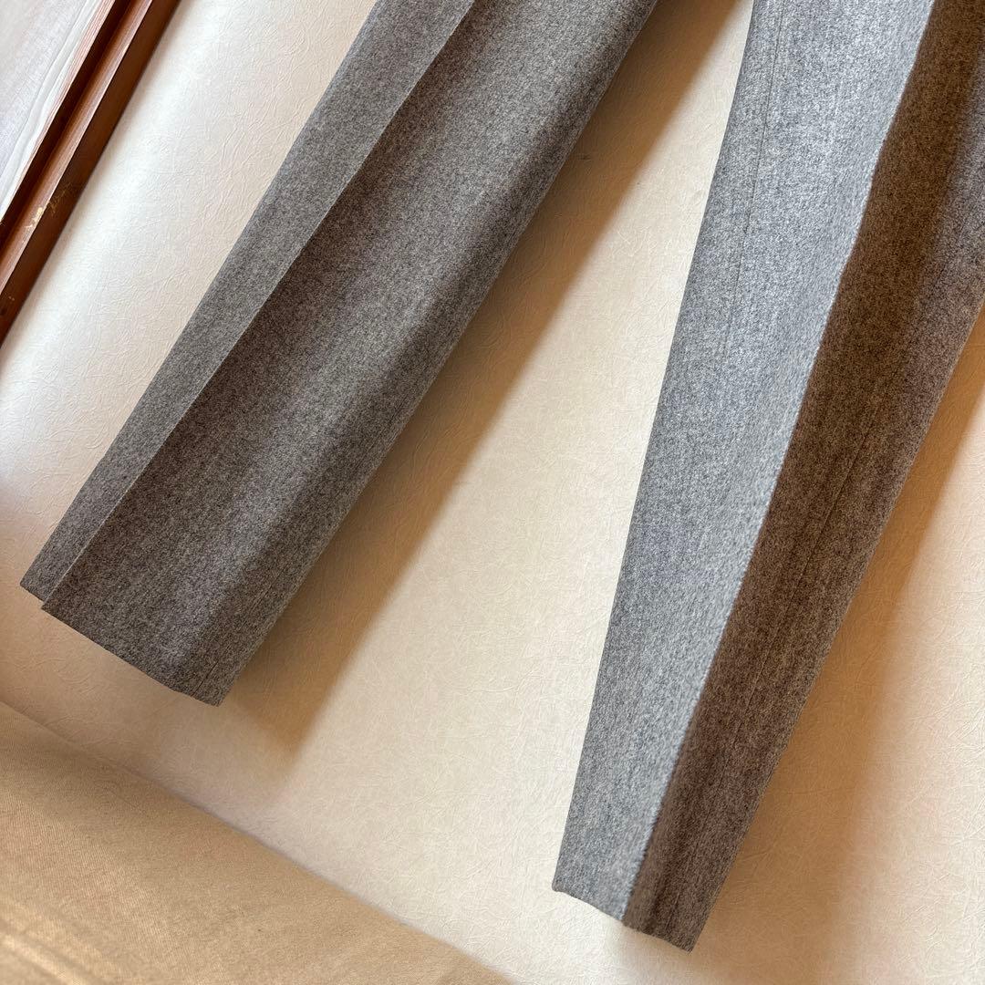 HERMESエルメス　上質なウール100% メンズ　スラックス　イタリア製