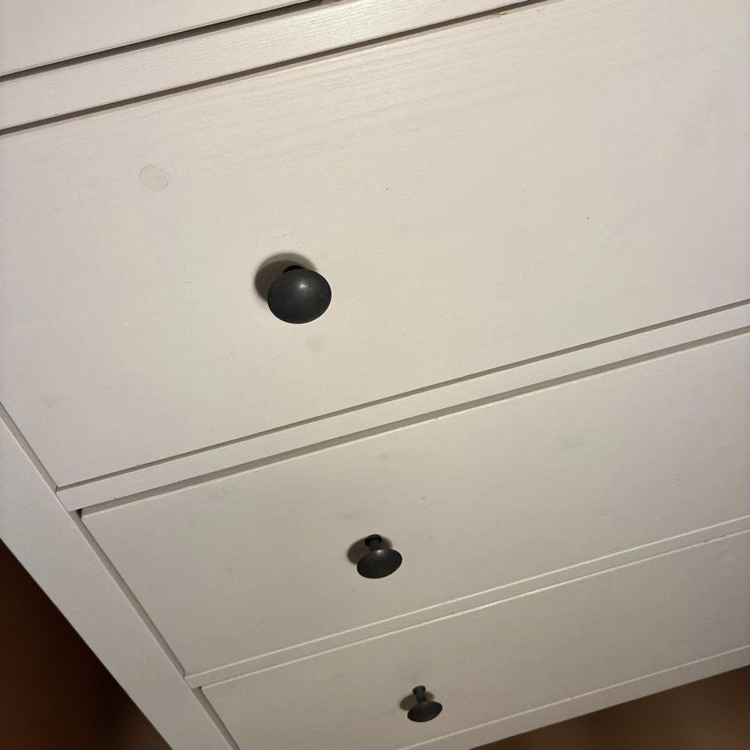 IKEA HEMNES チェストヘムネス5段　ホワイト 姫系 定価69,990円