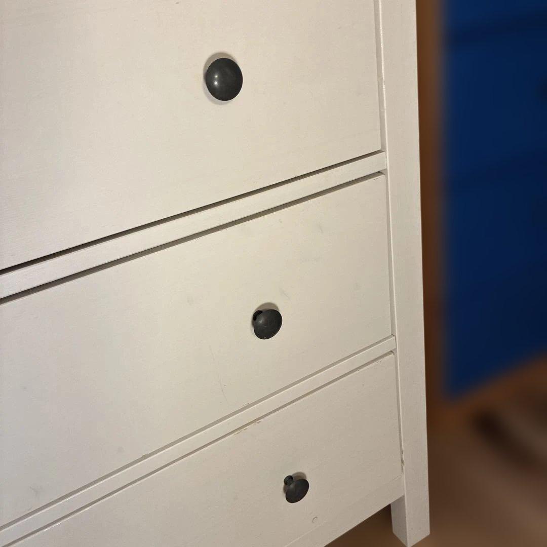 IKEA HEMNES チェストヘムネス5段　ホワイト 姫系 定価69,990円