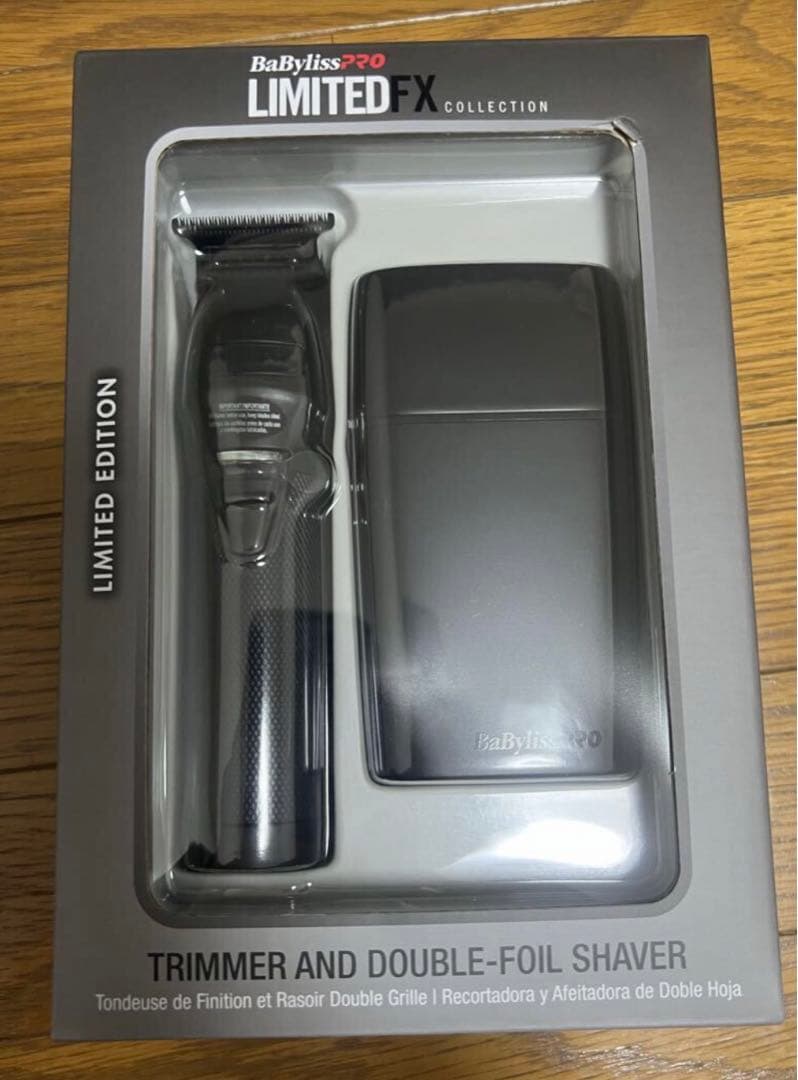 BaByliss PRO LimitedFX　Matte Black　バリカン