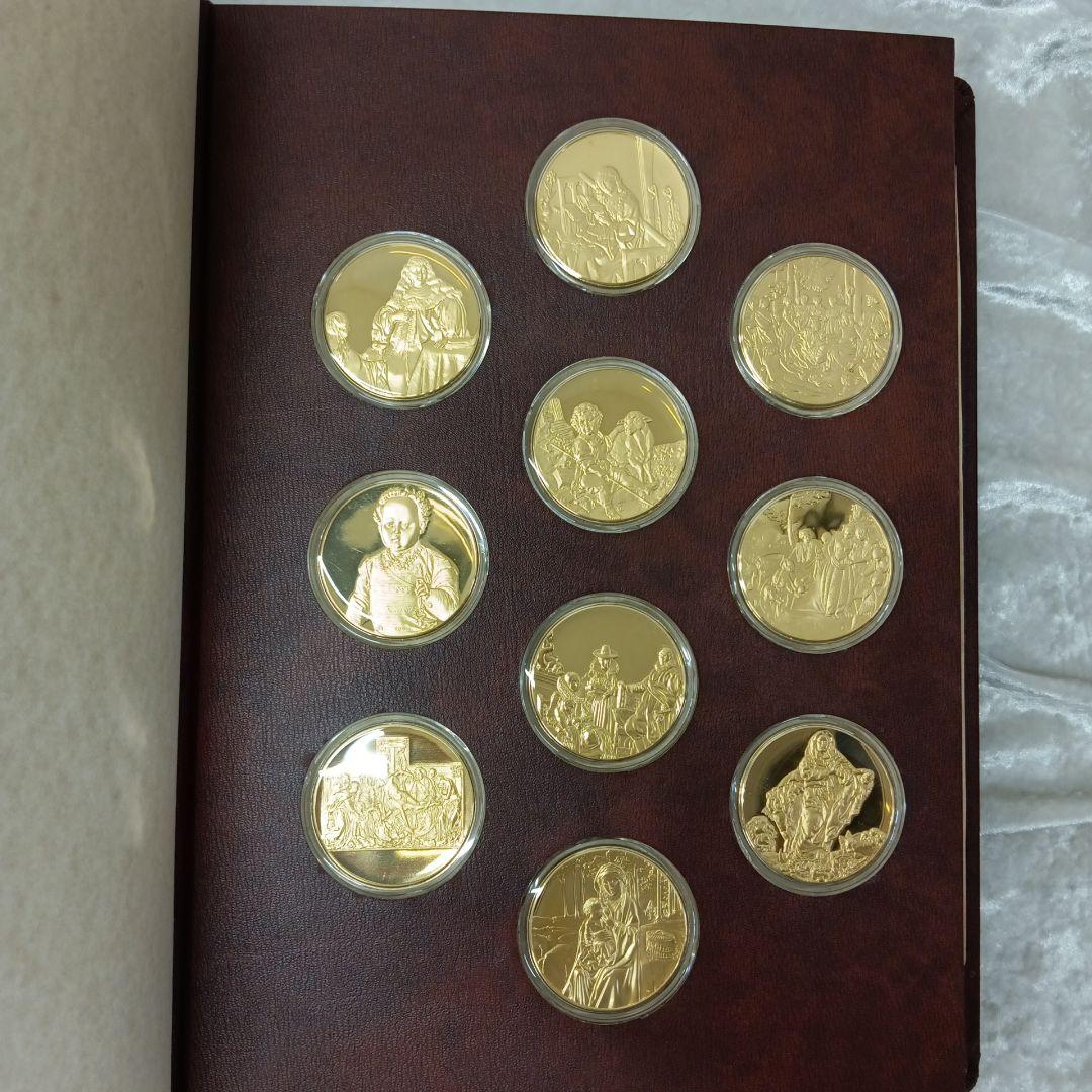 フランクリンミント ゴールドメダル セット 解説書付き 50枚
