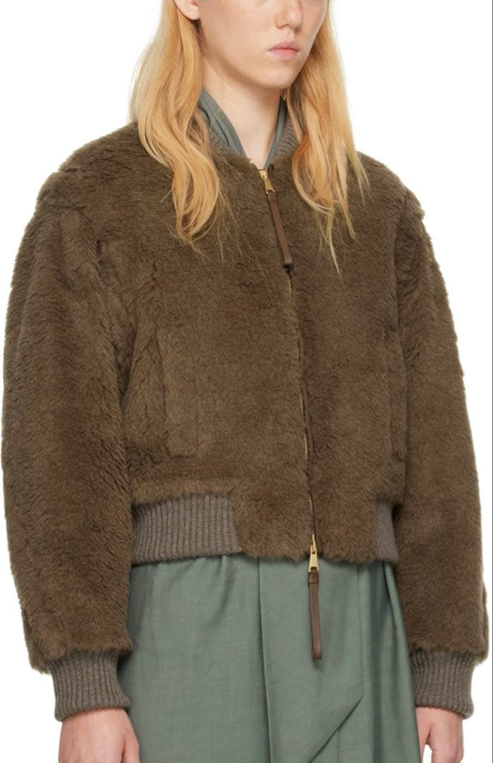 MaxMara マックスマーラ テディ ボンバージャケット SATURNO 38