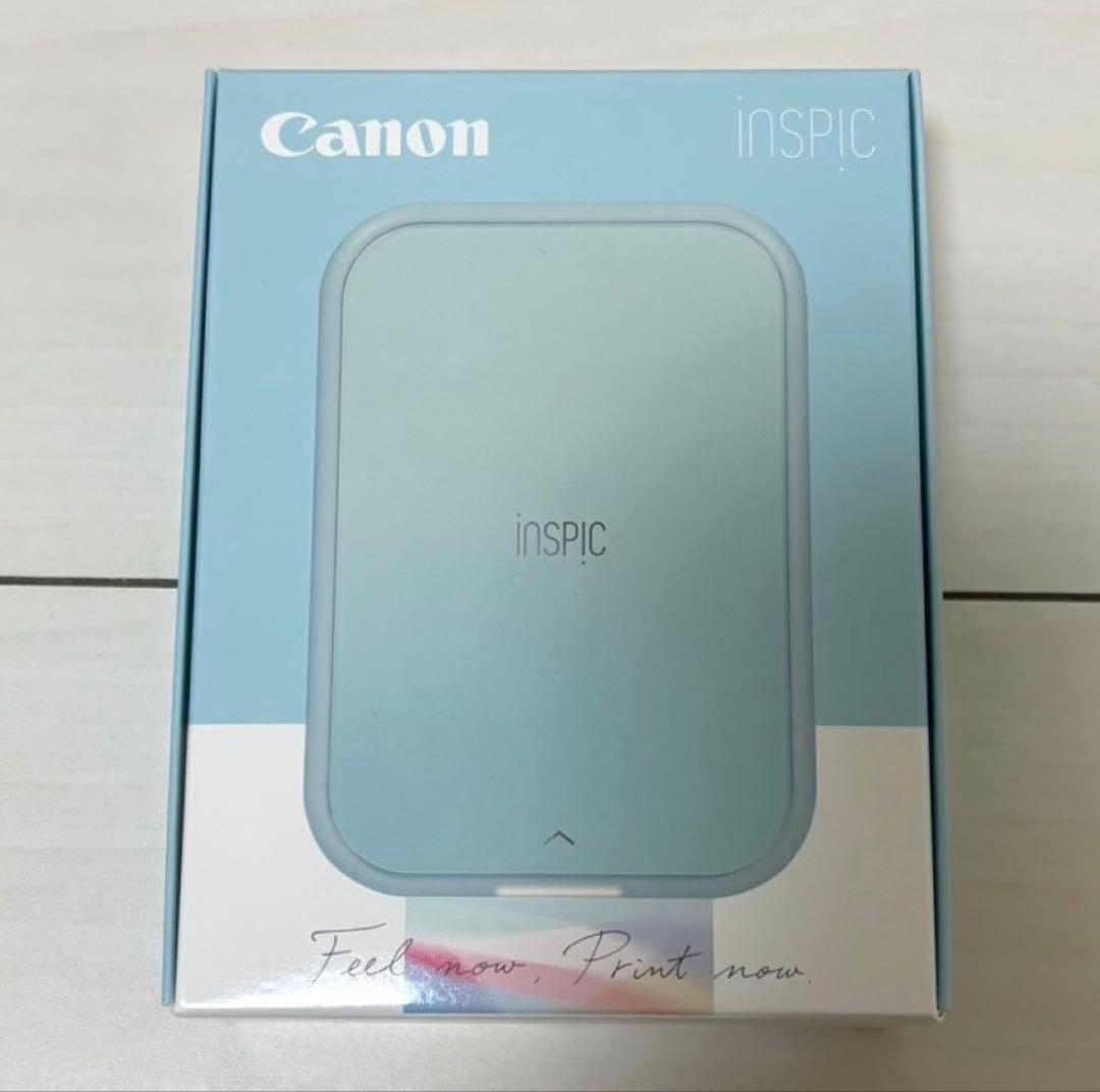 新品 Canon iNSPiC PV-223-BL ミニフォトプリンター ブルー