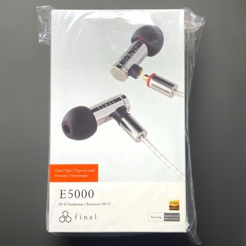【新品・外箱なし】Final　E5000　有線イヤホン　ファイナル　付属品あり