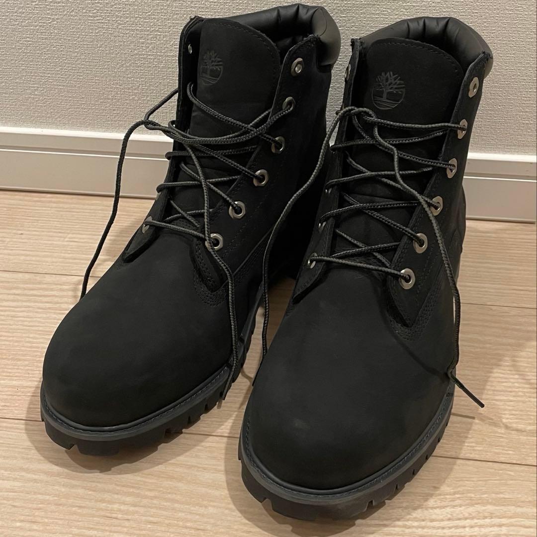 Timberland ブラック ミッドカットブーツ　ティンバーランド